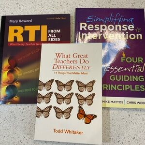 Student intervention/RTI book bundle
